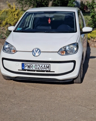 Volkswagen up! cena 18900 przebieg: 64327, rok produkcji 2012 z Miłosław małe 529